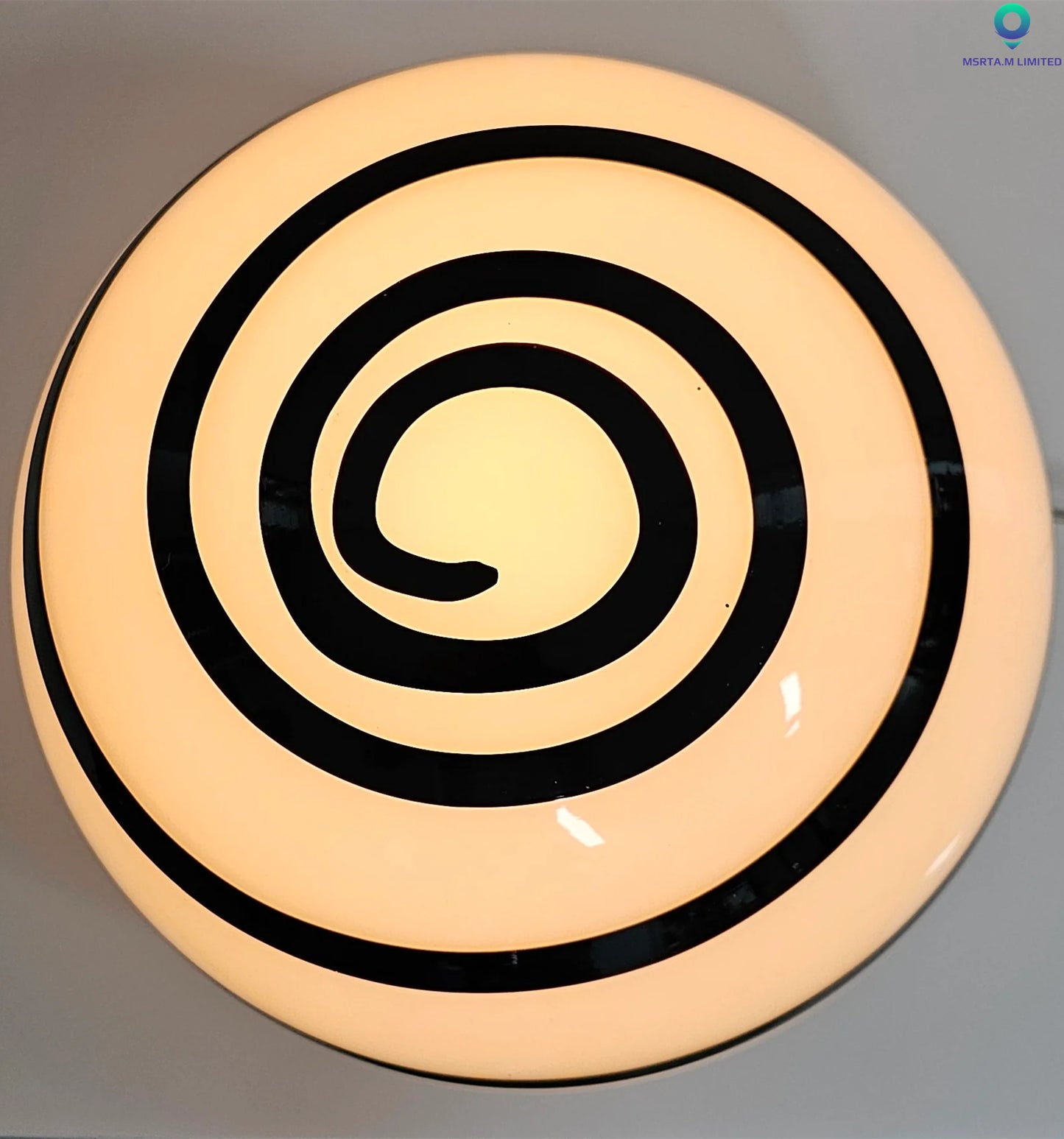 Moretto Swirl Zebra Lights (Set of 2)
