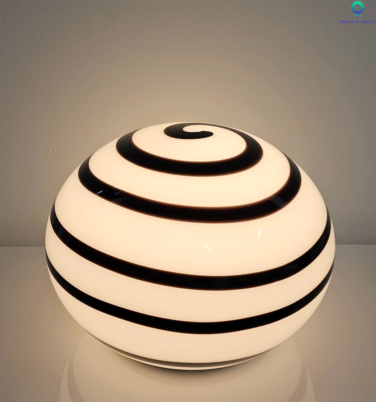 Moretto Swirl Zebra Lights (Set of 2)
