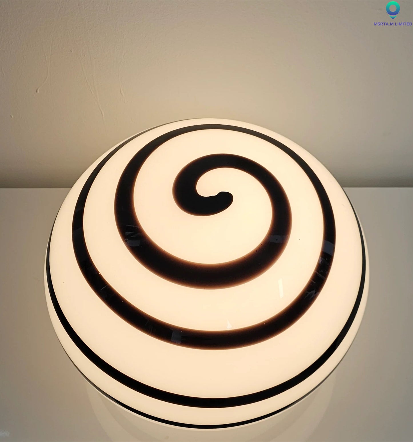 Moretto Swirl Zebra Lights (Set of 2)